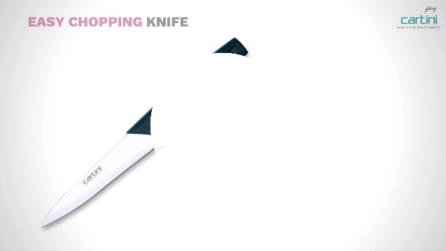 Godrej Locks Cartini Creative Kitchen Knifes .American Iron and Steel,Teal, 3 Pc Set + Free Knife Holder, Stainless Steel