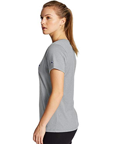 Champion Women's T-Shirt, Classic Cotton-Blend T-Shirt, Crewneck Tee, Jersey T-Shirt #TOP4