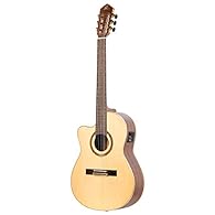 Lefty model – This guitar is made for left-handed musicians and offers adaptation and comfort while playing Electro-acoustic – The active preamp with tuner ensures a seamless volume control and easy tuning Slim neck – The slim guitar neck can be grip...