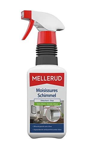 MELLERUD Détachant moisissures sans chlore – Mousse active inodore utilisable dans toute la maison – 1 x 0,5 l