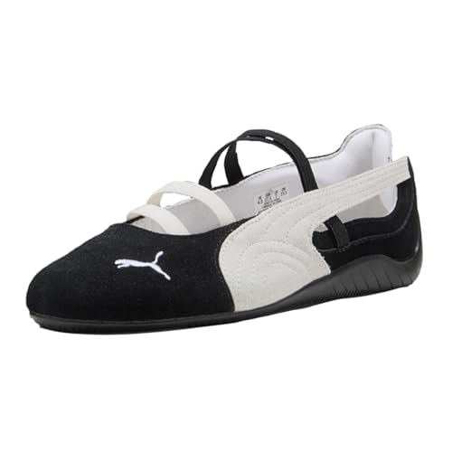 Puma Women's Speedcat Ballet Suede Ballet Slip On Flat Casual - Black2