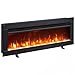 Produktbild BALDERIA Elektrokamin Agnes 36" | 3in1 Elektrischer Stand-, Wand- oder Einbaukamin mit 3D-Flammeneffekt | Elektro Heizung 1800W | Kamin mit Fernbedienung, Startsteuerung, Timer & Thermostat | Schwarz