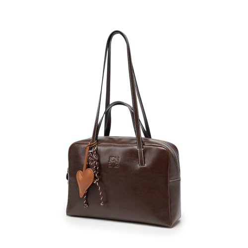 上質なレザー調トートバッグ（A4対応）