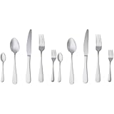 couvert metal argente ancien Service de 20 pièces, pour 4 personnes ; comprend 4 fourchettes à salade, 4 fourchettes de table, 4 cuillères à café, 4 cuillères de table et 4 couteaux de table