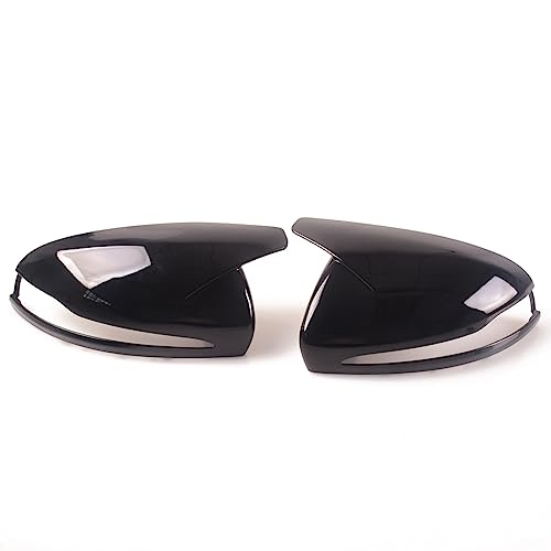 Capuchons de rétroviseur noir brillant pour Benz C E GLC S W205 W213 LHD