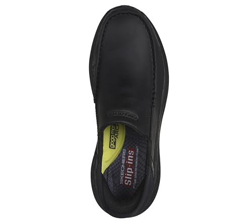 Image of Skechers Men's Moc Toe Leather Slip-ins Parson - Oswin Loafer