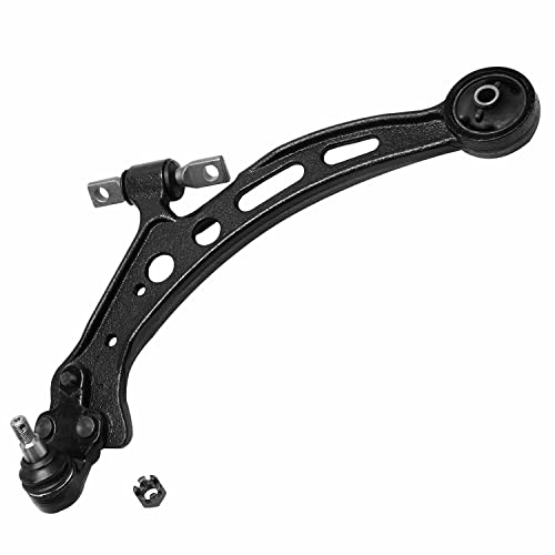 Image of Detroit Axle - 8pc Front End Suspension Kit for 1997-2001 Toyota Camry, 1997 Avalon, 1997-2001 Lexus ES300, 2 Lower Control Arms w /Ball Joints 2 Sway Bar Links 4 Inner & Outer Tie Rods Replacement