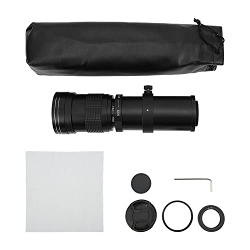 Zenithaur 420-800 mm f / 8.3-16 Super téléobjectifs, Corps en Alliage en Aluminium, Objectif Zoom...