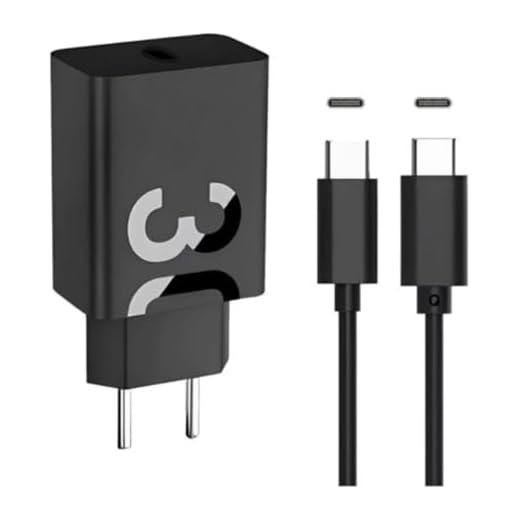 Carregador Turbo 30W 4.0 Entrada Tipo C + Cabo USB-C 1M – Compatível com Iphone 15 +, Samsung, Motorola, Tablets – Carregamento Rápido com Proteção Avançada – Certificado Anatel (Preto)