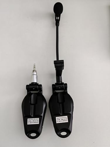 KIMAFUN Microfone de saxofone sem fio 2,4 G, microfone de instrumento de encaixe, alcance de 30,5 m,