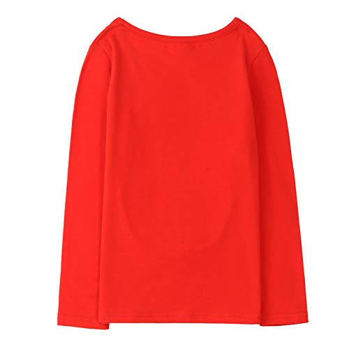 Image of Christmas Shirts for Girls and Boys Flip Sequin Santa Christmas Tree Kids T-Shirt Clothing