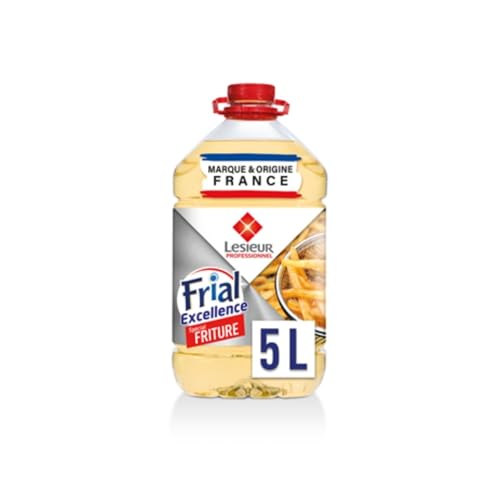 Huile spéciale friture Frial excellence Lesieur 5L : anti-odeur