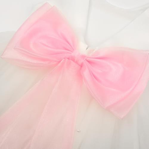 Image of JerrisApparel Flower Girls Dress Wedding Satin Dresses Princess Birthday Party Prom Ball Gown