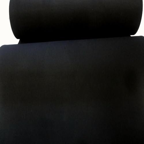 FABRICS-CITY SCHWARZ OEKO-TEX 20x90CM WASSERDICHT EVA FOAM ROLLE MOOSGUMMI GUMMIMATTEN SCHAUMSTOFF ZUM BASTELN COSPLAY HOBBYBEDARF KINDER GUMMI-BASTELSTOFF MOSGUMMIMATTEN
