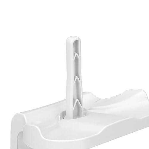 KAKAKE Estación de Carga del Controlador VR Carga Eficiente Iluminación RGB Soporte de del Controlador de Auriculares VR con 2 Baterías para Fanáticos de la Realidad Virtual (Blanca) - imagen 7