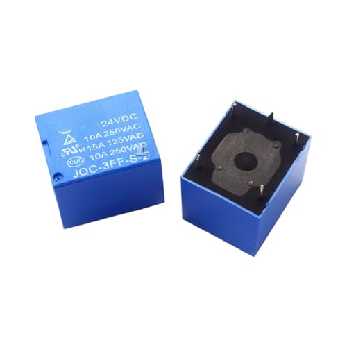 Relais 10A JQ3FF-005-SZ miniature 3 broches compatible multi-tension 12V 24V