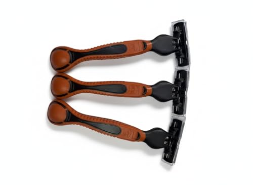 Image of WETELL PRECISE 3 Sensitive Triple Blade Disposable Razors for Men | 3-Blade Stainless Steel Shaver | Smooth & Gentle Shaving | Pack of 3 (WT202501)