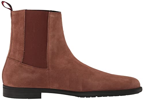 Image of HUGO mens Smooth Suede Pull on Chelsea Boot