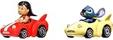Hot Wheels Toy Cars, Set of 2 RacerVerse Die-Cast Vehicles with Character Drivers Optimized for Performance on RacerVerse Track (Styles May Vary)