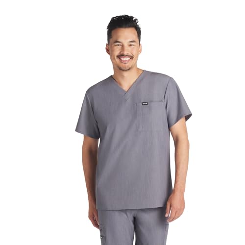 DOLAN Clarke Men's CORE Scrub Top Graphite