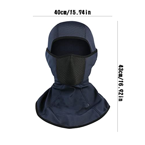 Capa de rosto | Capa de rosto de motocicleta à prova de frio para homens elástico | Capa de moto par