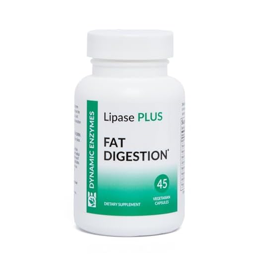 Lipase Plus - Keto Diet, Digestive Enzyme Formula, Fatty Food Digestion, Omega Fatty Acid Absorption | 45 Count