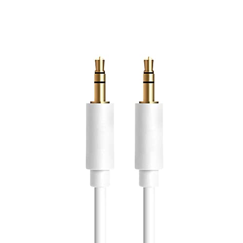 Cable AUX 3.5mm de 3.3ft sonido Hi-Fi miniatura 1