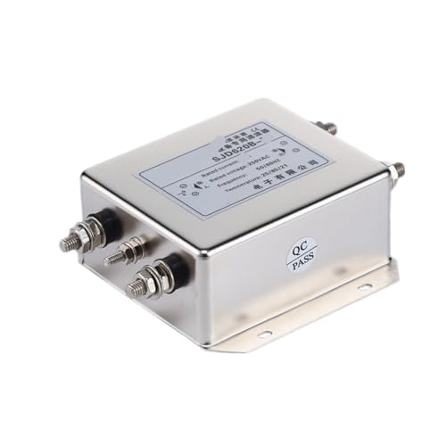 Filtre d'alimentation monophasé double section SJD620B-30A 220V EMI RFI