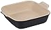 LE CREUSET - Tabuleiro Quad. 23cm Heritage, Negro Mate 91005723000100
