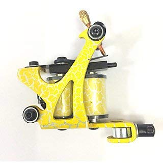 Mumbai Tattoo Basic Coil Machine Yellow-picture-25