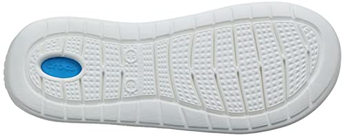 Crocs Literide Slide Chinelo, Unissex Adultos, Azul (Navy/White), 37