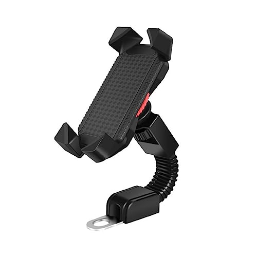 Supporto con e Cuscinetto in Montaggio Facile su Specchietto Retrovisore per Adatto Scooter Bike