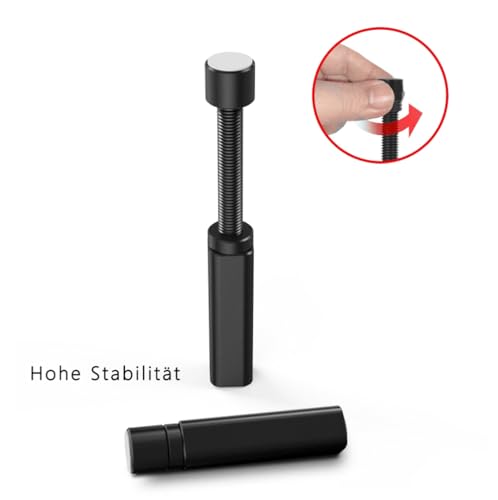 Soporte Magnético Ajustable para GPU de Aluminio Negro - Imagen 4