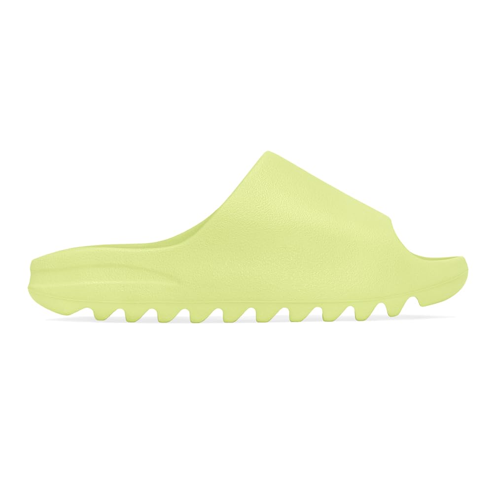 adidas Mens Yeezy Slide GX6138 Glow - Size 6