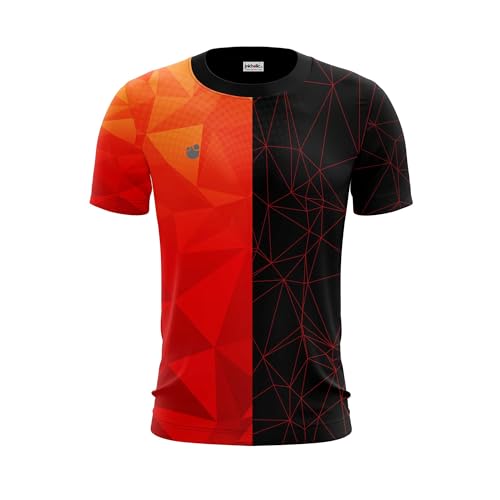 Image of Inkholic Mens Round Neck Half Sleeves Football Jersey and Shorts Set,