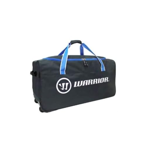 Travelway Group International Inc. New Warrior W20 Wheeled Ice Hockey Player Equipment Bag 34" Large Pocket Black