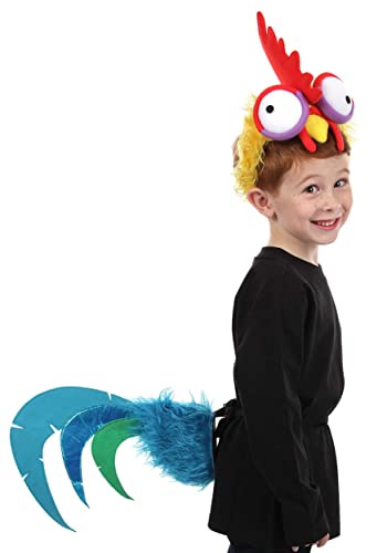 Disney Moana Hei Hei Headband & Tail Rooster Costume Accessory Kit for kids and adults4