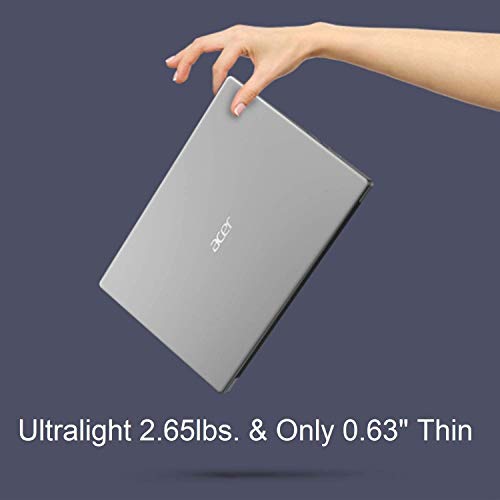 Image of Acer Swift 3 Light Laptop | Intel EVO Core i7-1165G7 | 14 inch FHD IPS | 8GB LPDDR4X | 512GB NVMe SSD | Intel Iris Xe Graphics | Wi-Fi 6 | Backlit Keyboard | Fingerprint Reader | Thunderbolt 4 |TWE Cloth