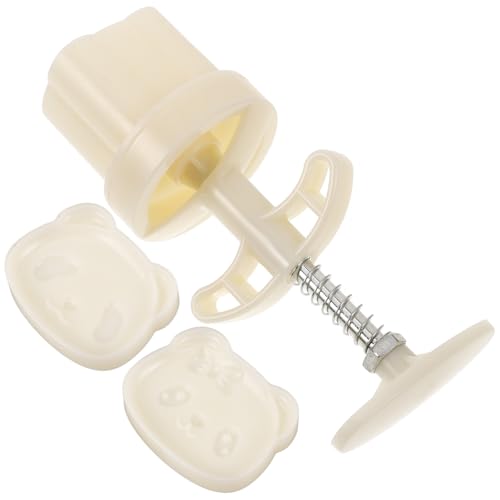 BESPORTBLE Panda Bambus Mondkuchenform Handpresse 30g Kekspresse mit Stempel für Selbstgemacht Backen Ausstechform Kuchenstempel Backwerkzeug