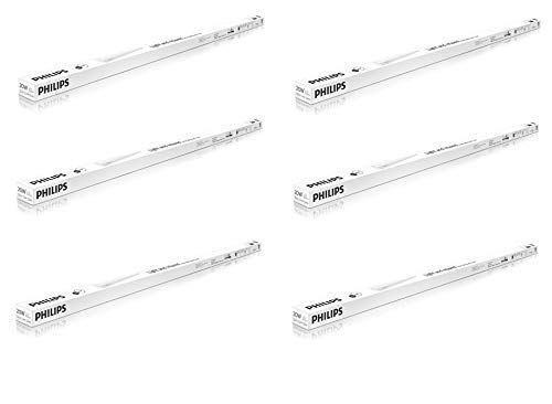 Image of Philips Slimline LED Tube Light Batten (20W, 4ft, Pack of 6, White)