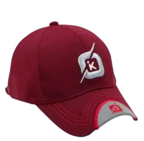 Stylish Baseball Sports Cricket Gym Dance Caps Free Size Woolen Fashion Cap for Men, Women, Kids Cotton Blend, All Season, Gym, Adjustable Buckle (in, Alpha, Free Size, Red)(R5-6RLL-T6GR_bzr)