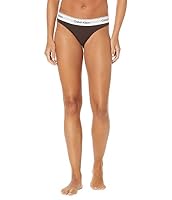 Calvin Klein Women's Modern Cotton Naturals Thong, Woodland, X-Large