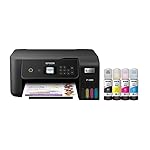 Epson EcoTank ET-2800 Wireless Color All-in-One Cartridge-Free Supertank Printer with Scan and Copy â€“ The Ideal Basic Home Printer - Black, Medium