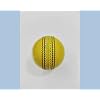 BT Indoor Cricket Ball - Pack of 6 Genuine Leather Cricket Balls for Day or Night International Standard Cricket and Practice | Bat-Friendly Yellow Cricket Ball Made from Sustainable Sources | 114g