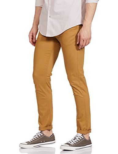 Image of Spykar Men's Slim Trousers