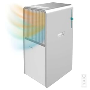 Cecotec – Mobile Klimageräte ForceClima 12650 Style Heating, 12000 BTU, Abdeckungsbereich 28 m2, Fernbedienung, Berührung, Wärmepumpe, Luftentfeuchter, LED -Bildschirm, 5 Modi, Timer