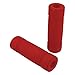 mumbi Manopole per manubrio della bicicletta, in gomma espansa, rivestimento in gommapiuma, colore rosso