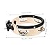 Levemolo Beginner Tambourine Drum Clamp Hand Bell Percussion Instrument Design for Drum Sound for Musical Education and