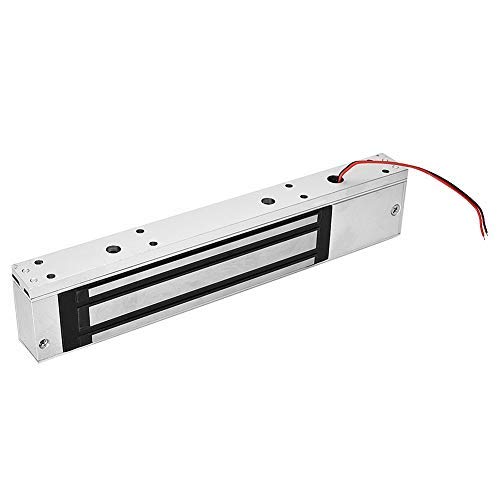 Serrure magnétique 12V 280kg avec lumière électrique anti-vol pour porte simple