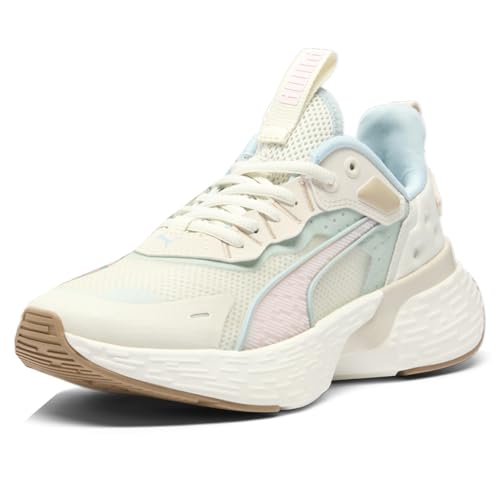 PUMA Womens Softride Sway Running Sneakers Shoes - Beige2